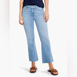 PAIGE Sky Blue Straight Leg Jeans